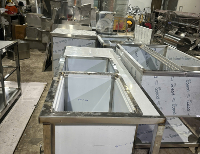 gia công thiết bị bếp inox công nghiệp