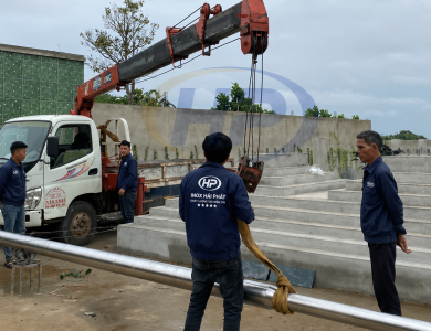 gia công cột cờ inox 