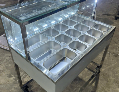 Gia Công Thùng Đá Inox Theo Yêu Cầu 