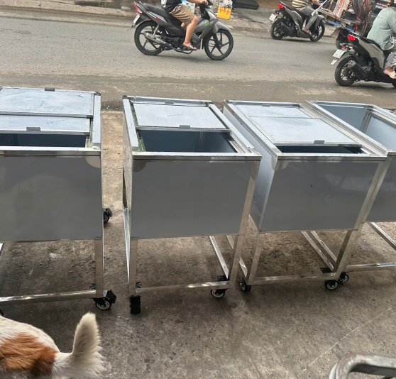 Thùng Đá Inox 304