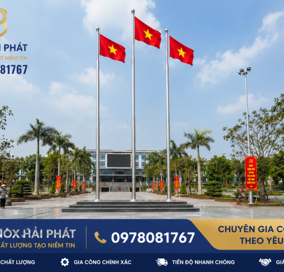 Cột Cờ Inox 9m