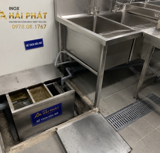 bẫy tách mỡ 400L