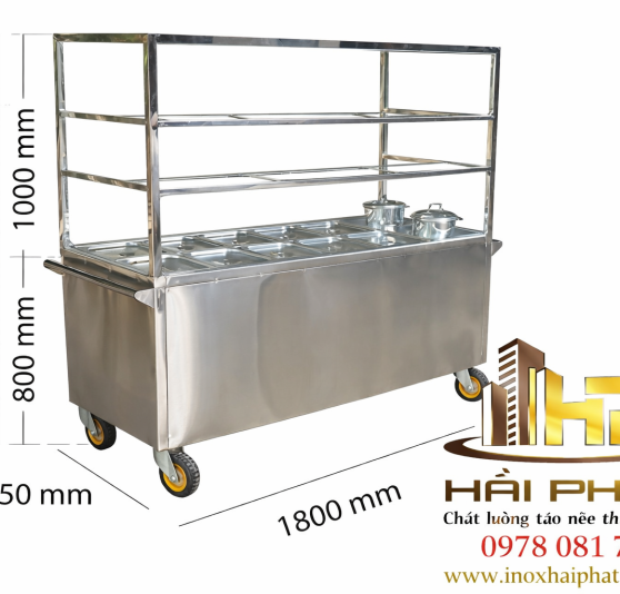 Tủ Hâm Nóng Thức Ăn 8 Khay