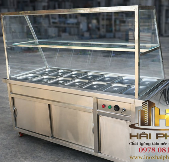 Tủ hâm nóng thức ăn 12 khay