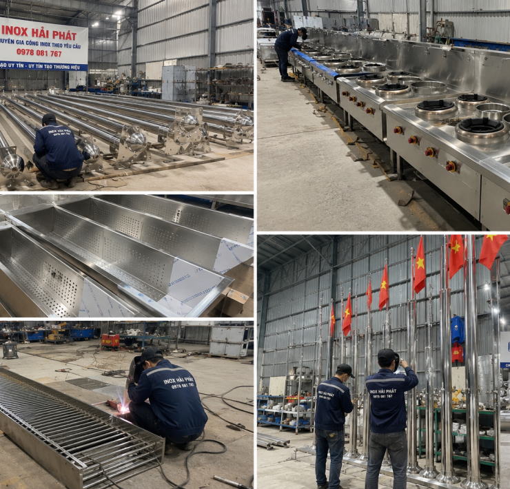gia công inox giá rẻ 