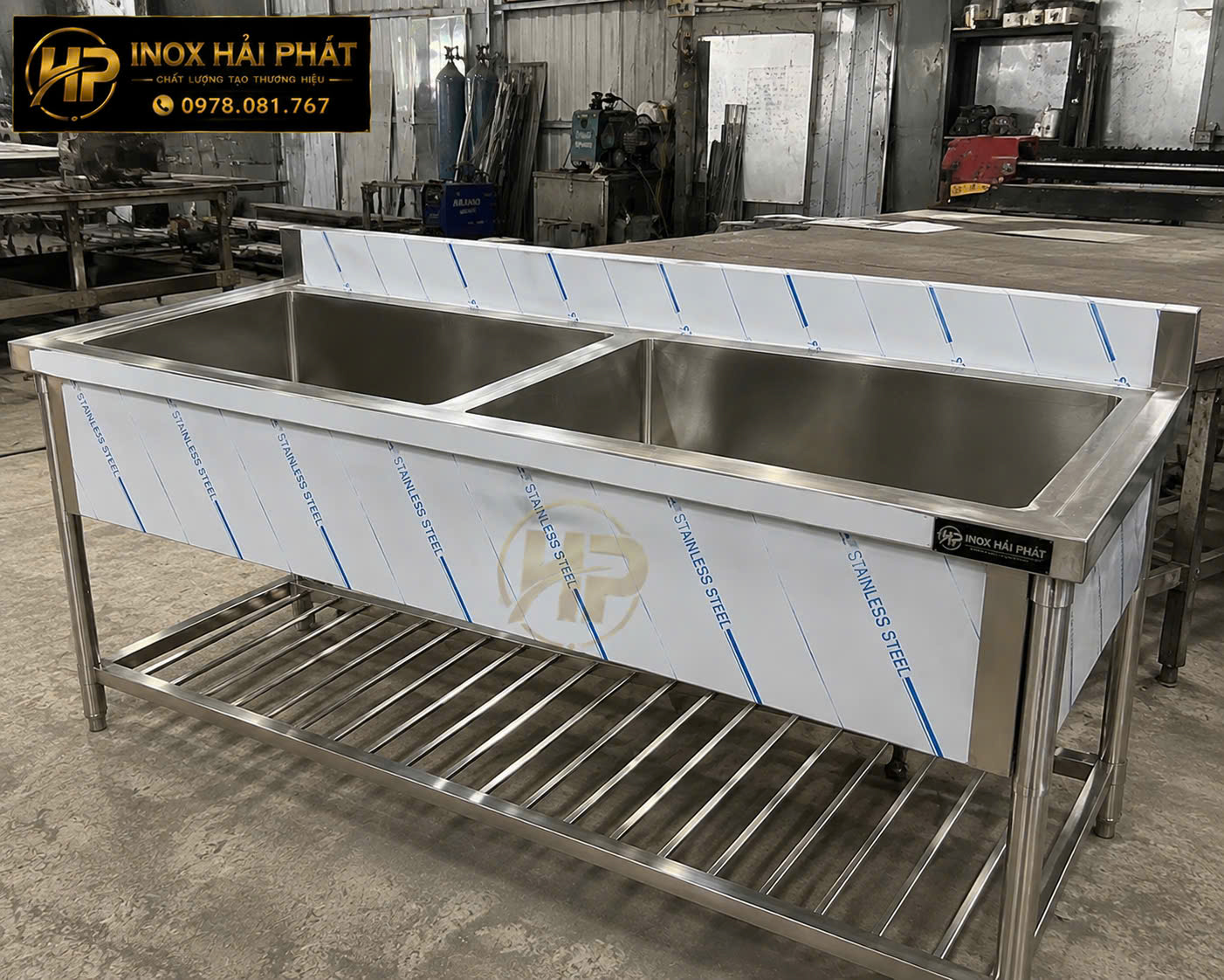 chậu rửa inox