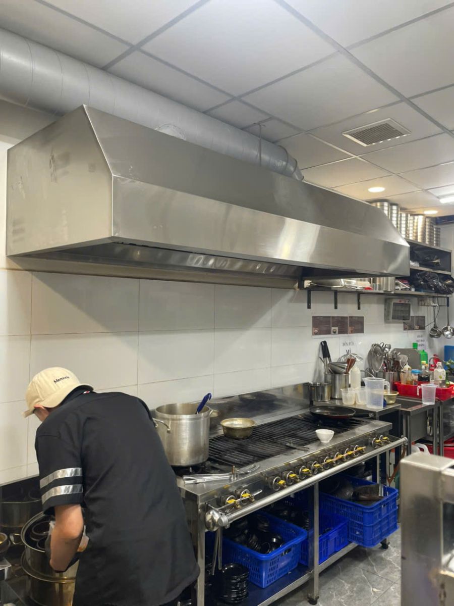  gia công chụp hút khói theo kích thước tại Inox Hải Phát