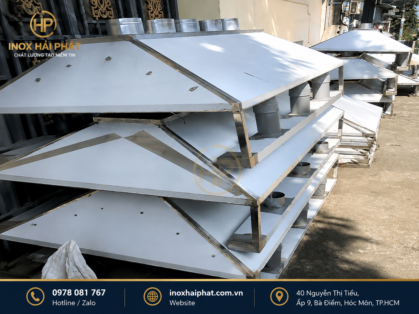 các loại chụp hút khói công nghiệp