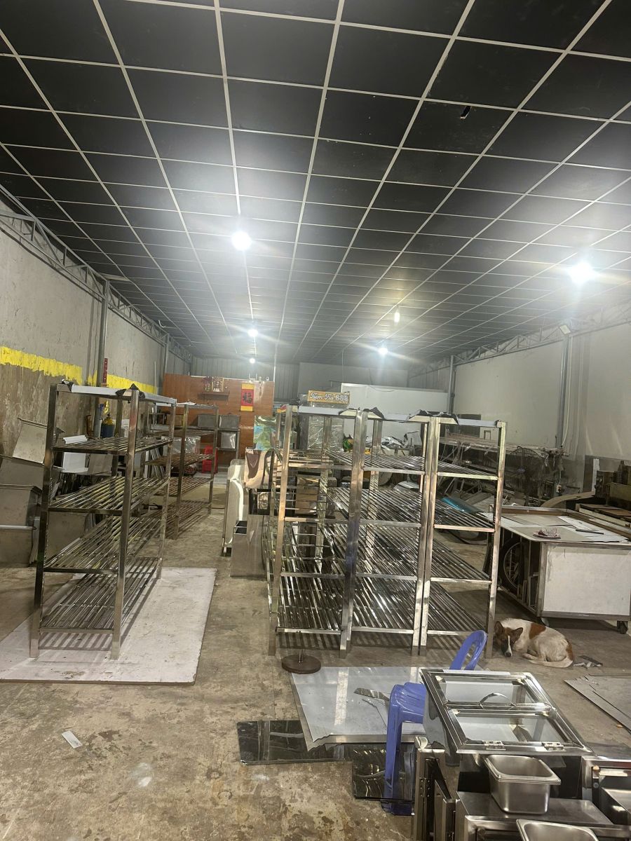 kệ inox công nghiệp 304 Inox Hải Phát