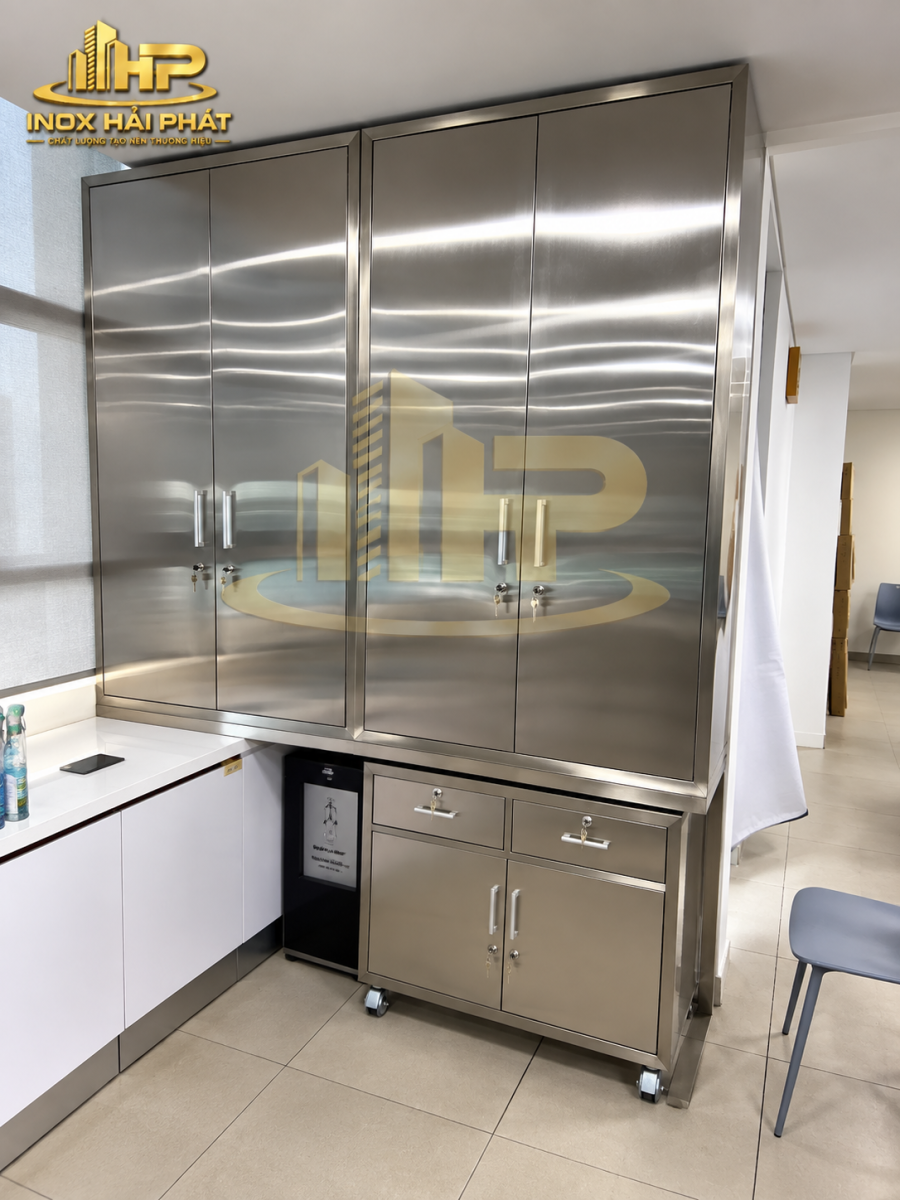 tủ inox 304 hải phát 