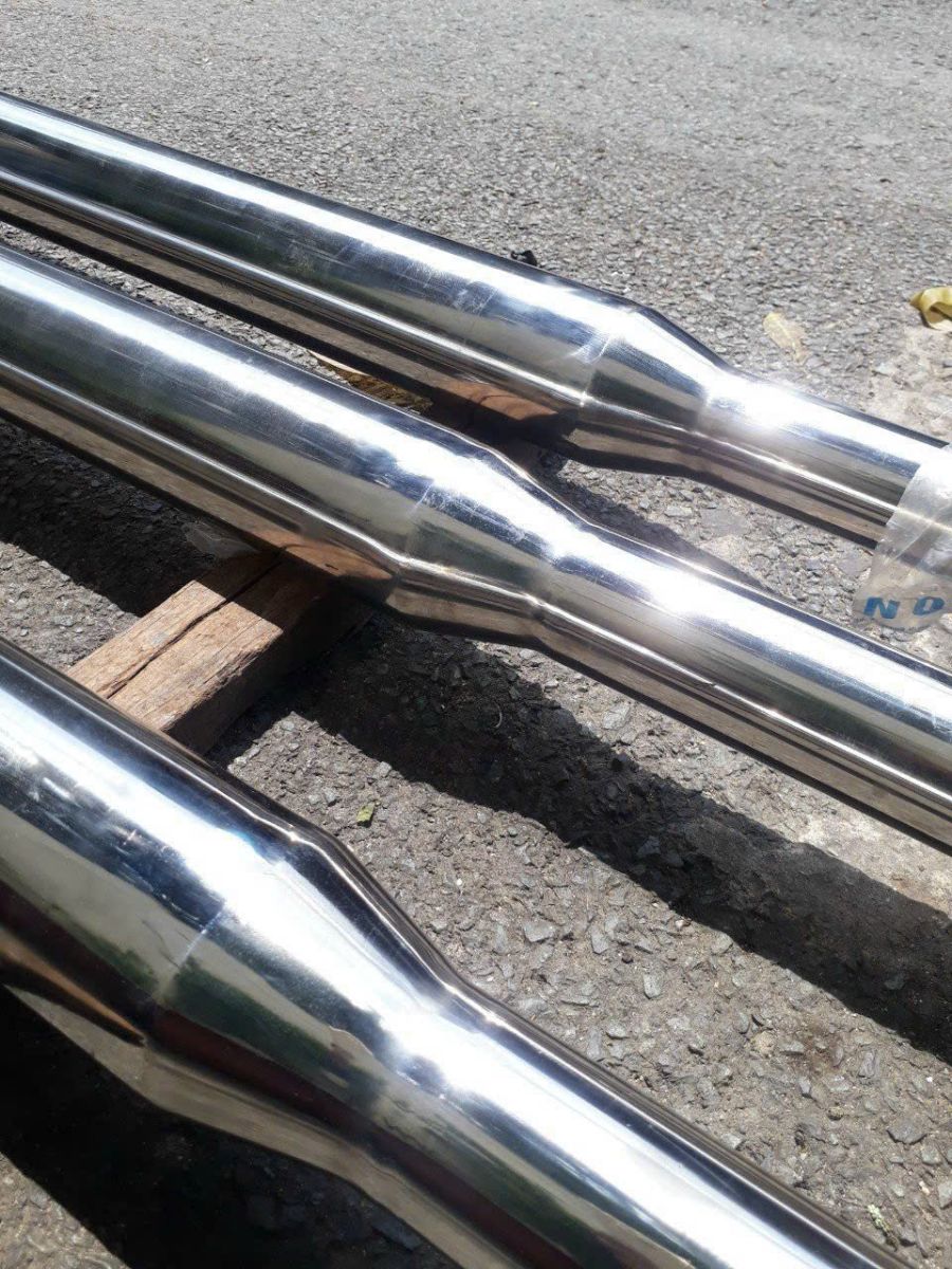 Thân Cột cờ Inox Được Gia Công Từ Thép không Gỉ Sáng Bóng Thẩm Mỹ
