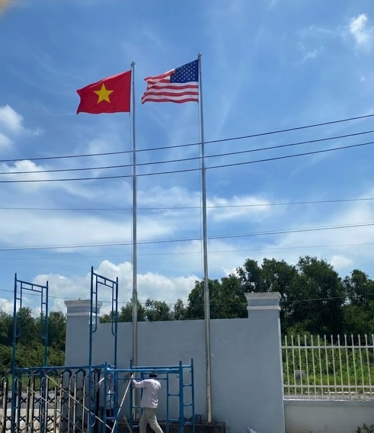 cột cờ inox 8m
