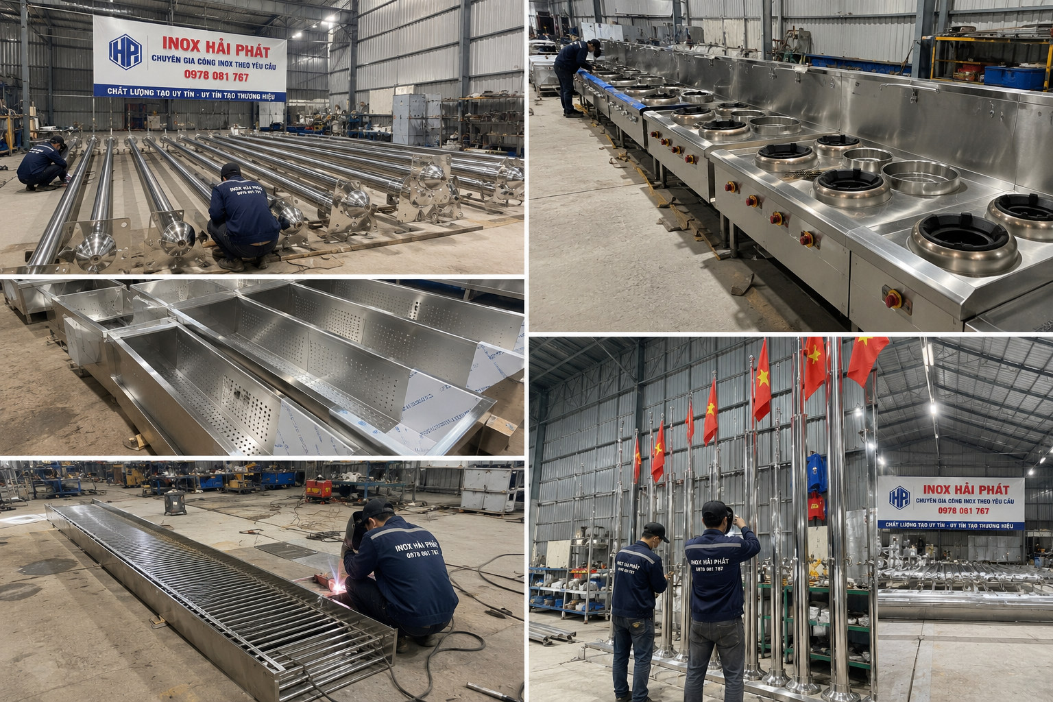 cột cờ inox