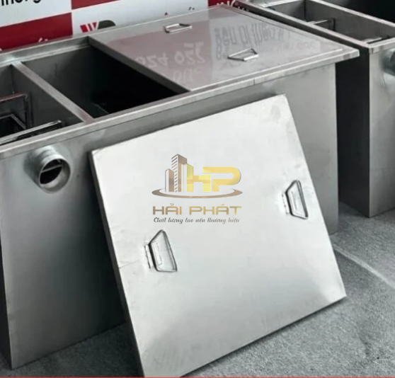 Bể Tách Dầu Mỡ 1200L Inox 304