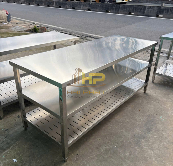 bàn sơ chế inox