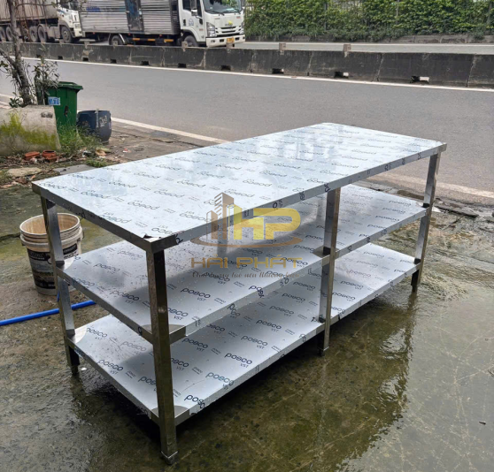 bàn sơ chế inox