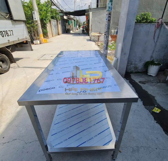 bàn sơ chế inox