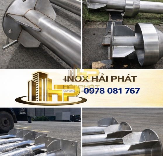 Cột Cờ Inox 7m
