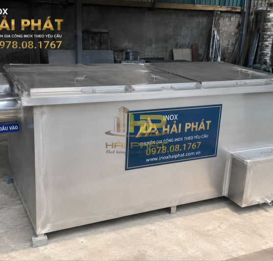 BỂ TÁCH MỠ CÔNG NGHIỆP 1700L