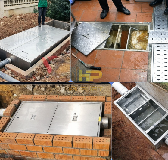 Bể Tách Dầu 1400L Inox 304