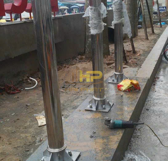 Cột Cờ Inox 7m