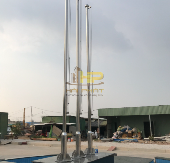 Cột Cờ Inox 6m Ngoài Trời 
