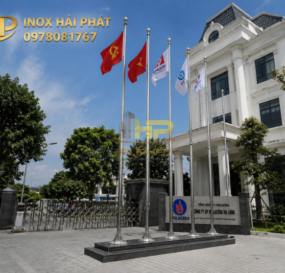Cột Cờ Inox 9m