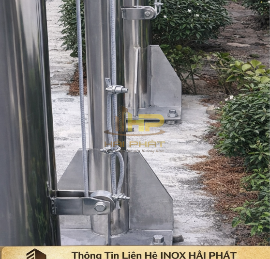 Cột Cờ Inox 9m