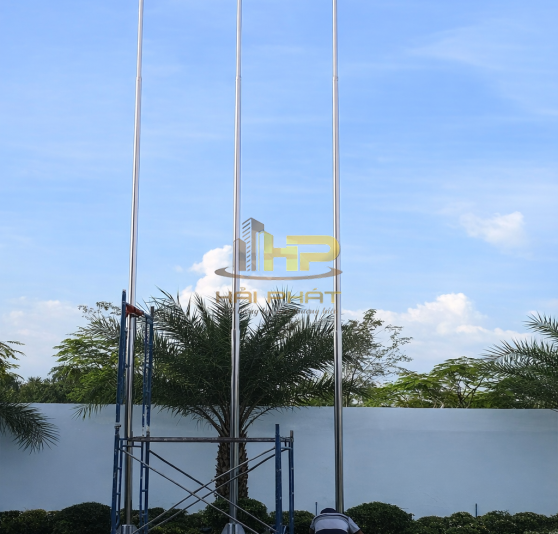 Cột Cờ Inox 9m