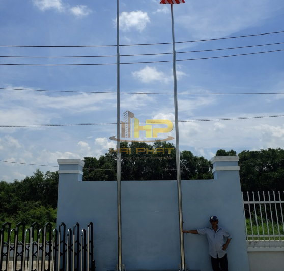 Cột Cờ Inox 9m