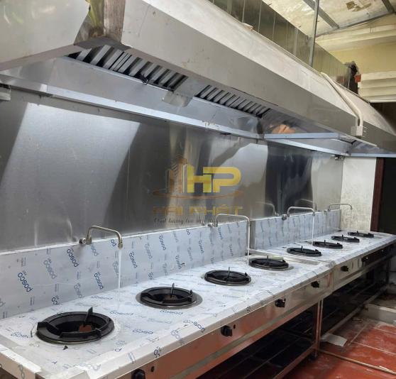 Chụp Hút Mùi Bếp Gia Đình Dài 1.5M Inox