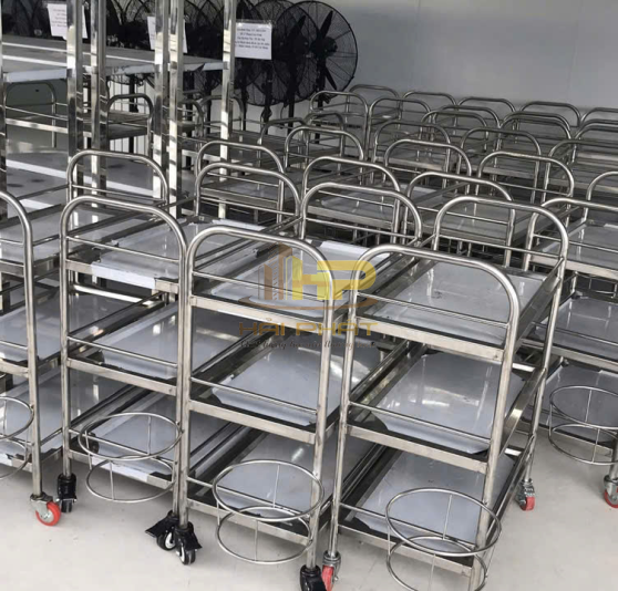 Xe Đẩy Hàng Gấp Gọn 4 Bánh