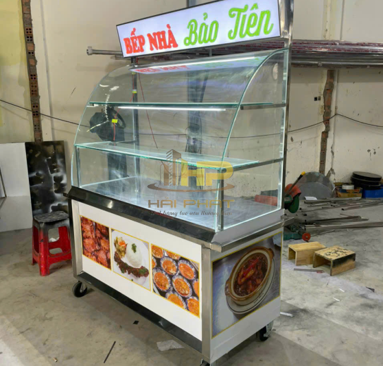 Xe bán bún riêu, hủ tiếu, cơm