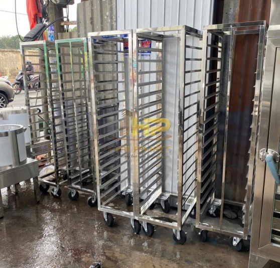 Xe Đẩy Hàng Gấp Gọn 4 Bánh