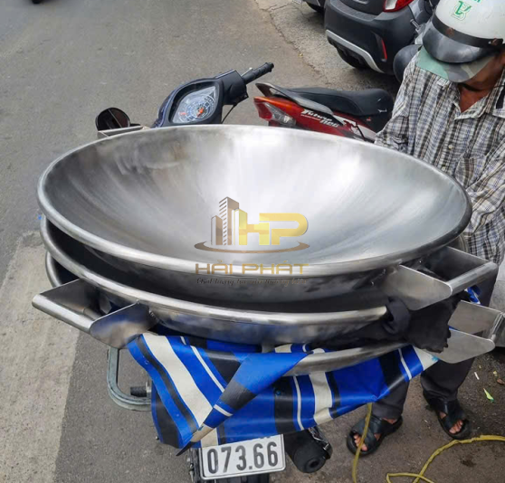 Chảo Lõm Inox 50cm