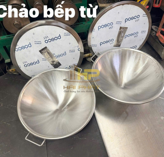 Chảo bếp từ inox cao cấp