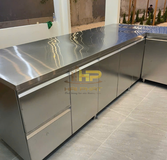 Quầy pha chế inox