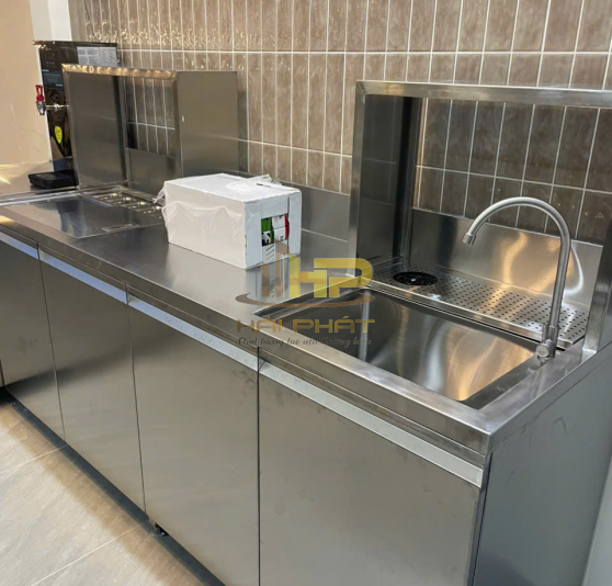 Quầy pha chế inox